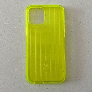 iPhone 12 Pro Max Rimowa neon yellow case